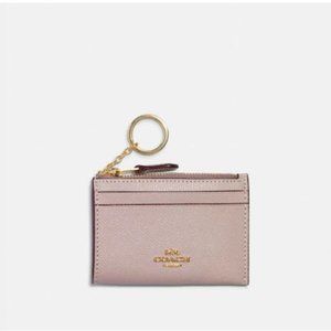 NWT Coach Mini Wallet w Keychain